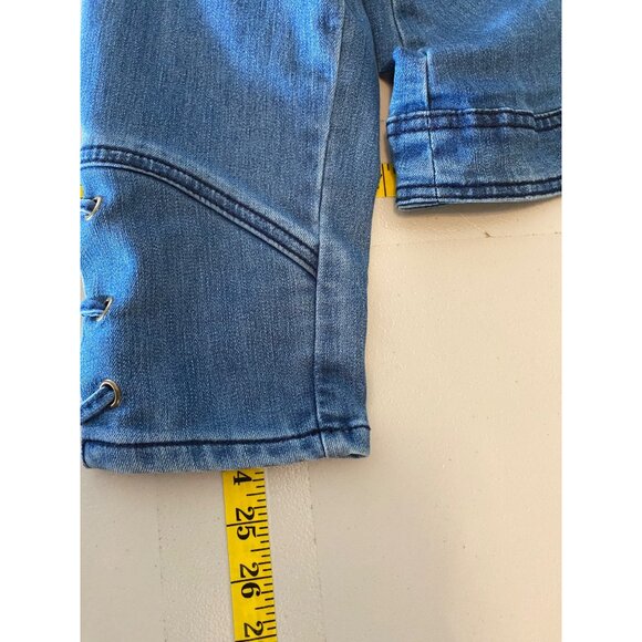 Christopher & Banks Womens Denim Jacket XL Blue Zip Front - Picture 11 of 11